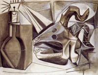 Picasso, Pablo - goat's skull bottle and candle